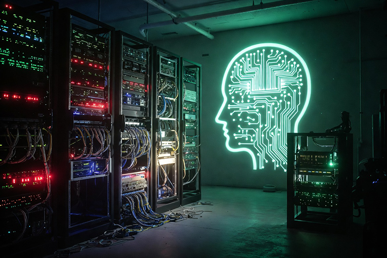 Servidores para crear página web con IA.